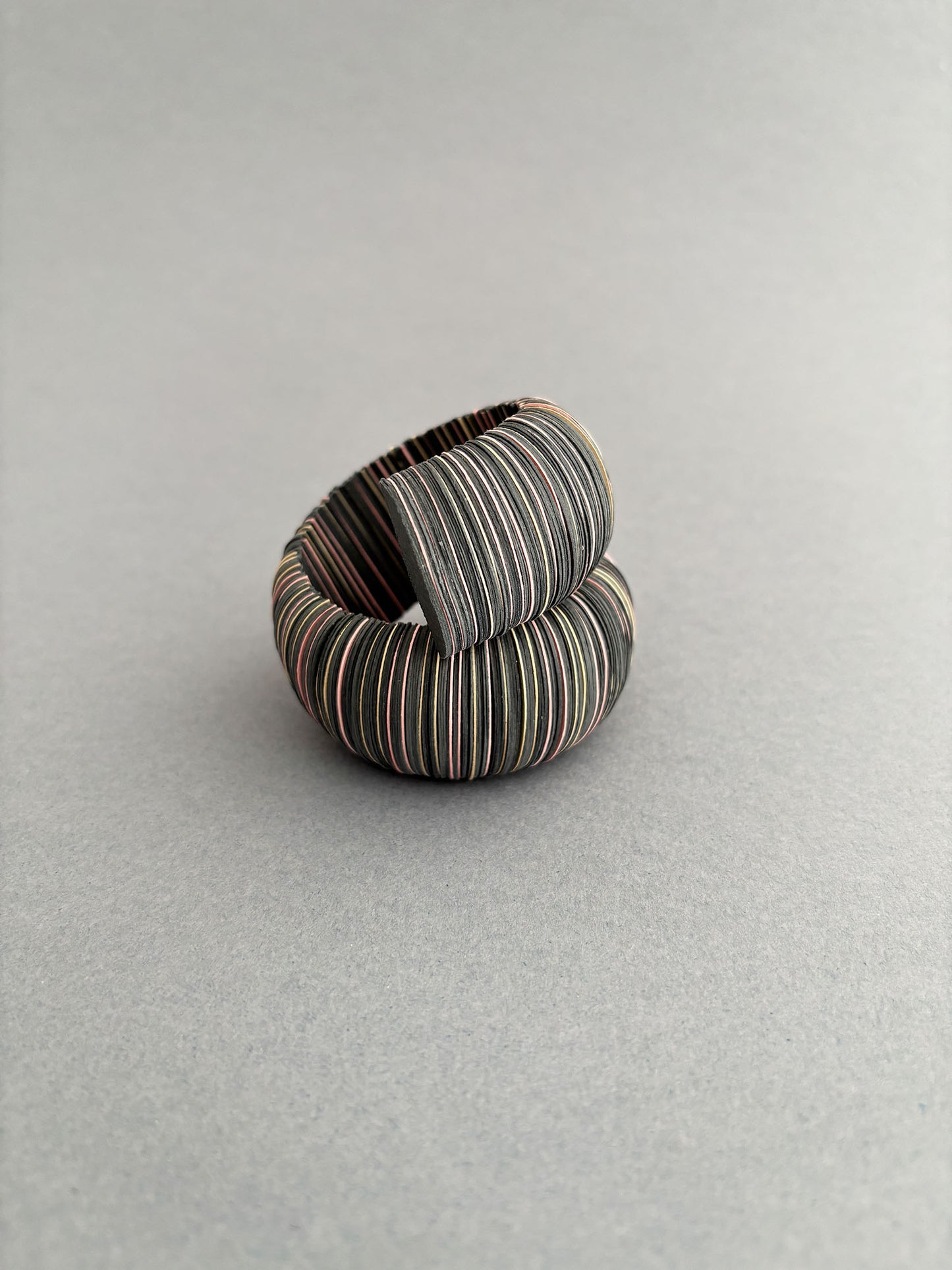 Bracciale a fascia di carta grigio scuro - Verde Alfieri