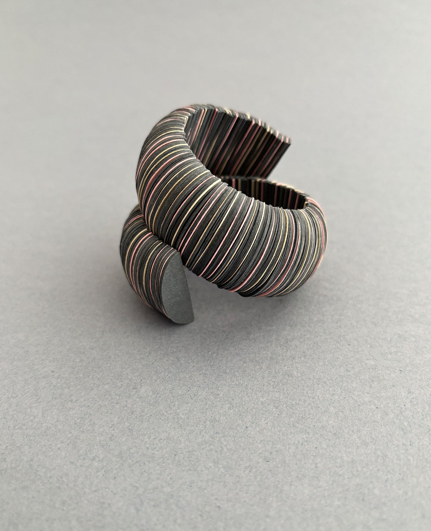 Bracciale a fascia di carta grigio scuro - Verde Alfieri