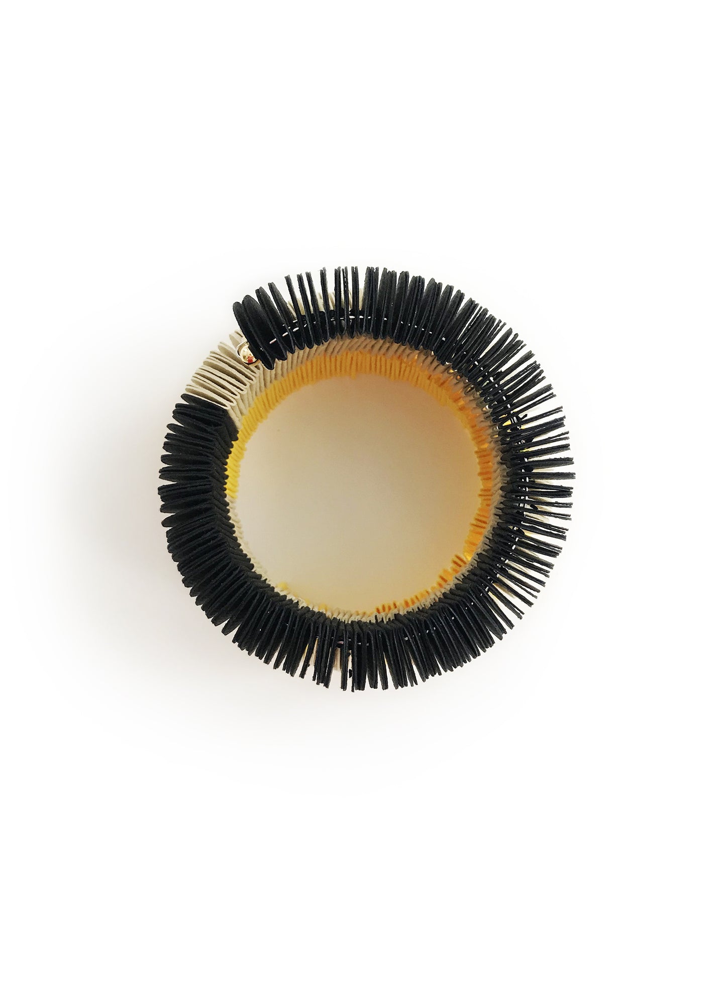 Bracciale a serpente di carta colorata